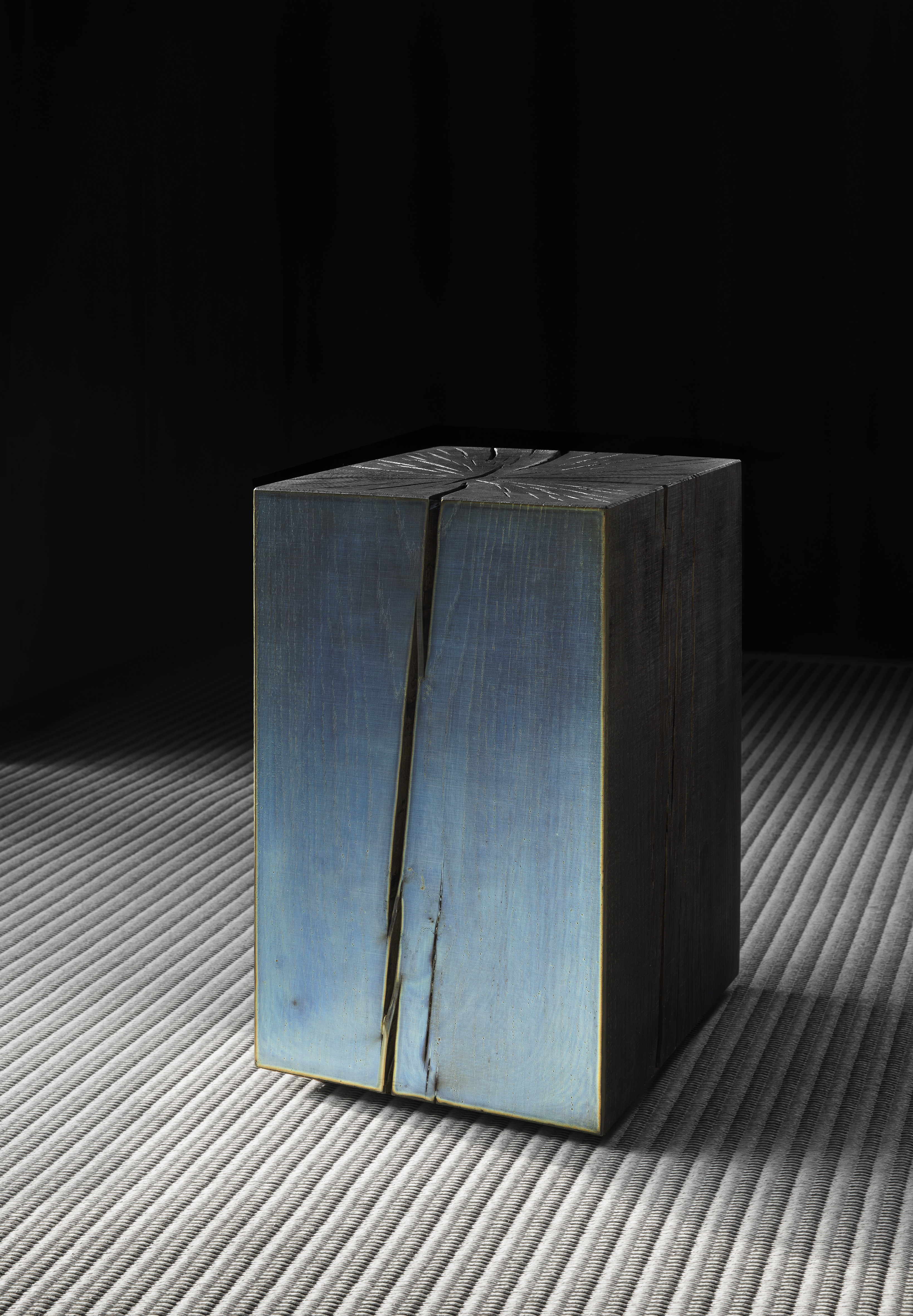 Limited Edition BIENNALE-SH2, Shimber, black stain, natural wood oil mix front1